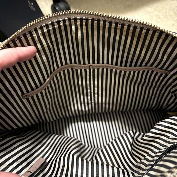 Kate Spade Cameron Street colorblock Dusty Pink/Mauve Crossbody w/ Dust Cover - Picture 7 of 11